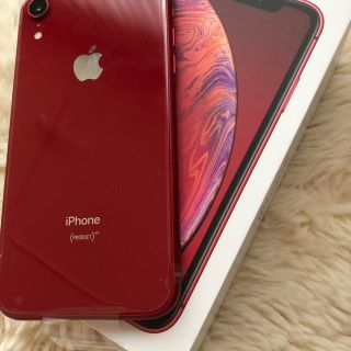 アイフォーン(iPhone)のHiro。様専用 iphone XR 64gb 2台 レッド+イエロー(スマートフォン本体)