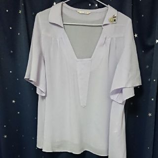 TRUMP トップス 薄紫 夏服(その他)