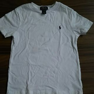 ポロラルフローレン(POLO RALPH LAUREN)のChanelmama様専用 ラルフ・ローレン 白Tシャツ キッズ 5 (Tシャツ/カットソー)