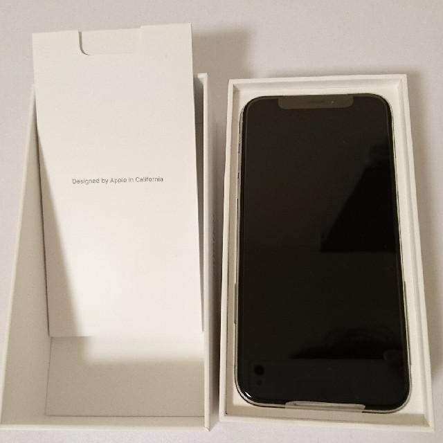 【新品未使用】iphoneＸ 64gb シルバー 1台