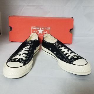 コンバース(CONVERSE)の27㎝ コンバース チャックテイラー ブラック ★ 三ツ星 CT70 復刻版(スニーカー)