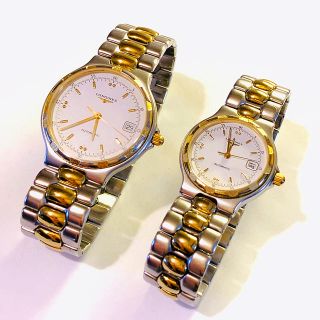 ロンジン(LONGINES)の田口吉祥様専用/LONGINES ・MENS・LADIES ペア《ジャンク品》(腕時計(アナログ))