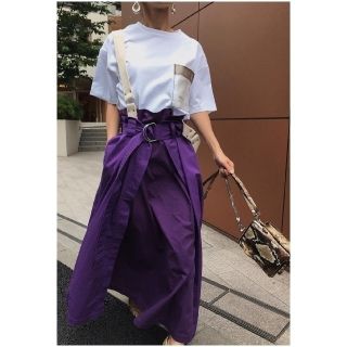 アメリヴィンテージ(Ameri VINTAGE)のamerivintage SUSPENDER LAYERED SKIRT(ロングスカート)