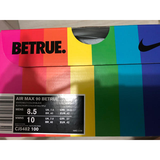 NIKE(ナイキ)のNIKE AIRMAX 90 BETRUE メンズの靴/シューズ(スニーカー)の商品写真