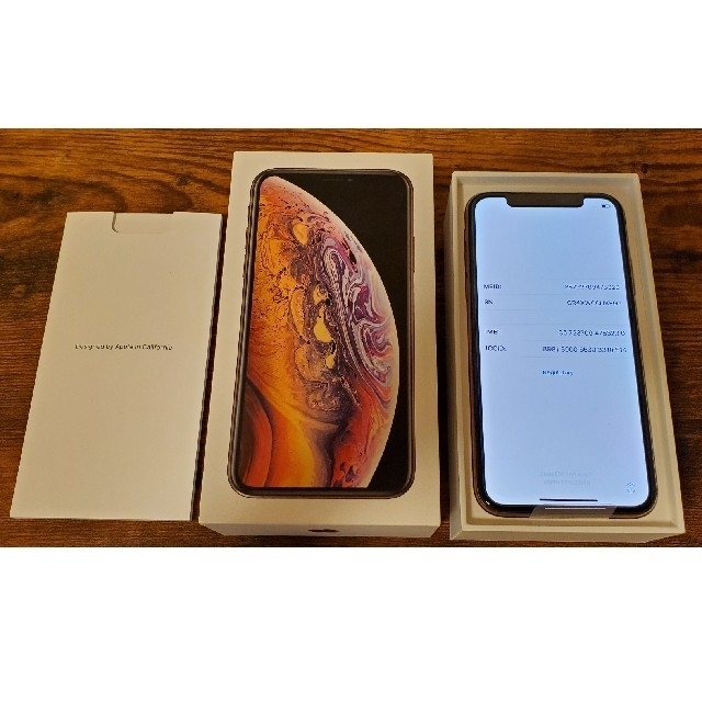 新しい到着 Apple - iPhoneXs 256GB ゴールド au スマートフォン本体