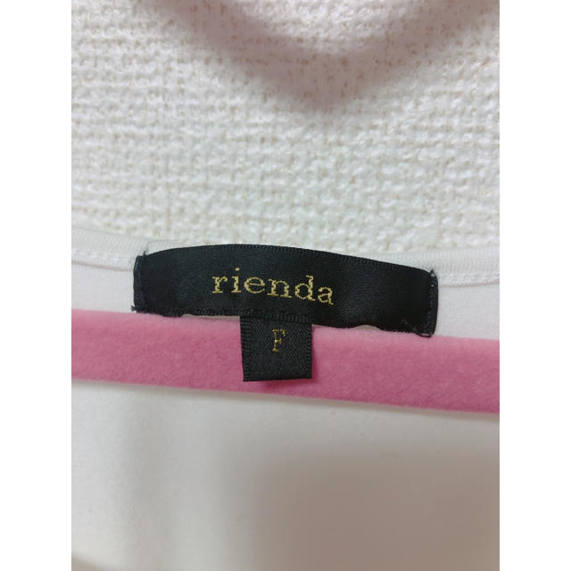 rienda(リエンダ)のリエンダ  Tシャツ トップス 夏 レディースのトップス(Tシャツ(半袖/袖なし))の商品写真