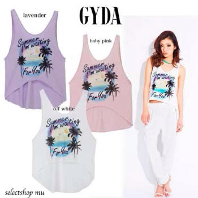 GYDA(ジェイダ)の今季GYDA☆完売サマータンク レディースのトップス(タンクトップ)の商品写真