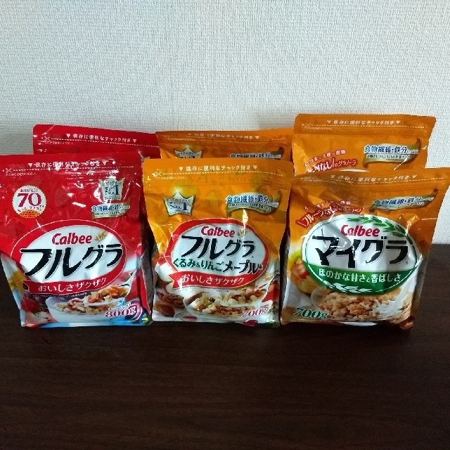 カルビー(カルビー)の【即発送】フルグラ 3種類セット 18袋 食品/飲料/酒の食品(菓子/デザート)の商品写真