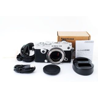 オリンパス(OLYMPUS)の■■ オリンパス OLYMPUS PEN-F シルバー 実用品(ミラーレス一眼)