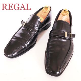 リーガル(REGAL)の39.REGAL リーガル ストラップスリッポン ブラック 26cm(ドレス/ビジネス)