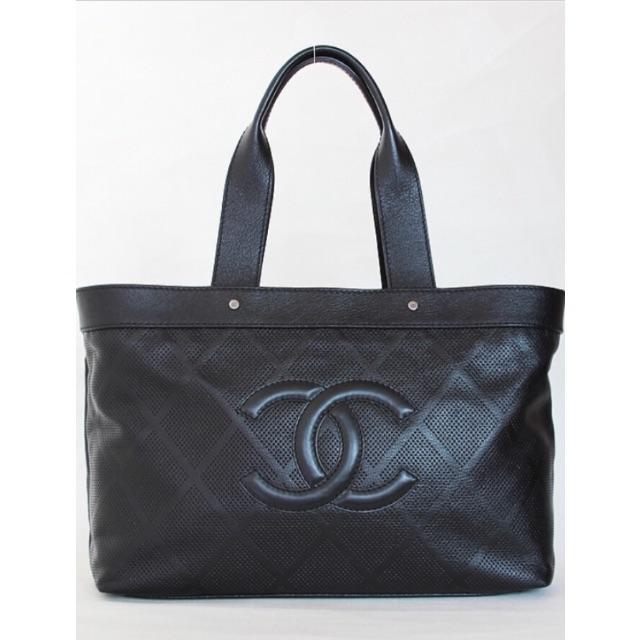 ☆CHANEL☆希少☆美品☆パンチングレザーバッグ☆