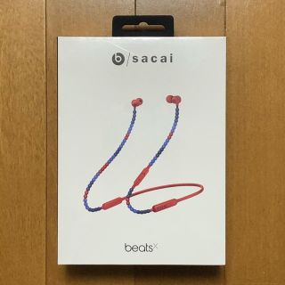 サカイ(sacai)のsacai x Beats  BeatsX イヤフォン(ヘッドフォン/イヤフォン)