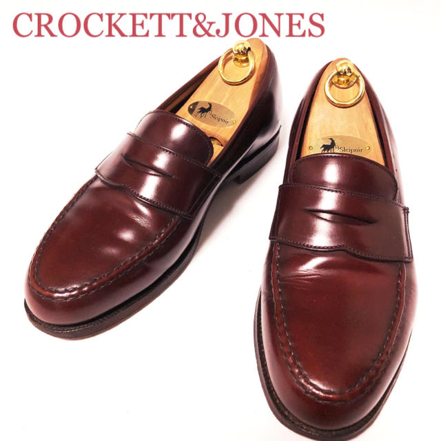 Crockett&Jones - 40. CROCKETT&JONES ボストン ペニーローファー 6 1 ...