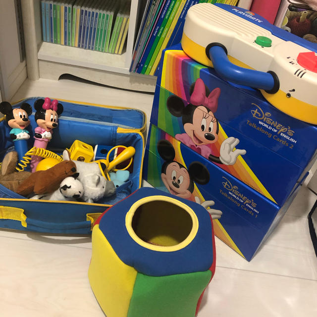 Disney(ディズニー)のディズニー英語システム☆ミッキーパッケージ キッズ/ベビー/マタニティのおもちゃ(知育玩具)の商品写真