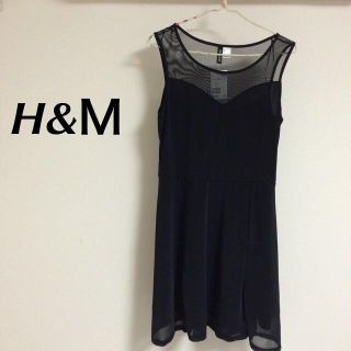 エイチアンドエム(H&M)の値下げ❗️H&Ｍ☆ノースリーブワンピース(ひざ丈ワンピース)