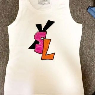 サンローラン(Saint Laurent)のサンローラン YSL ノースリーブ タンクトップ(タンクトップ)