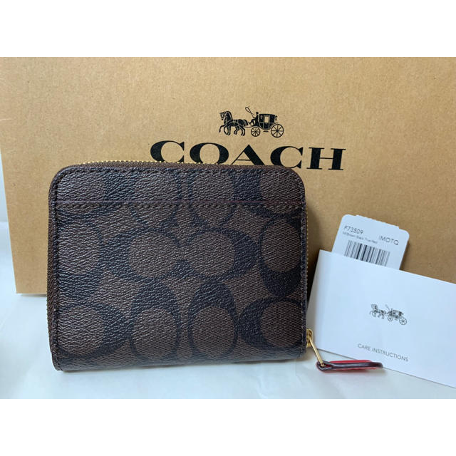 新品 コーチ 折り財布 シグネチャー フルーツ チェリー - 財布