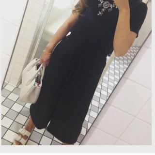 ザラ(ZARA)のmeme様専用♡ZARA ワイドパンツ(クロップドパンツ)