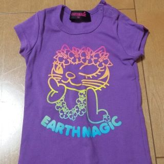 アースマジック(EARTHMAGIC)のEARTH☆Tシャツ 値下げしました(ロンパース)