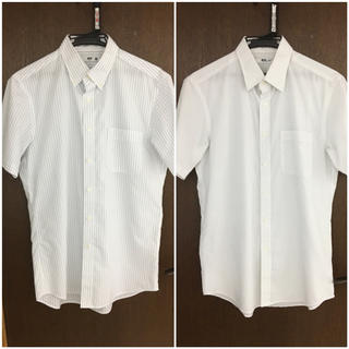 ユニクロ(UNIQLO)の超美品 UNIQLO ユニクロ ドライイージーケアシャツ 半袖 M 2枚セット(シャツ)