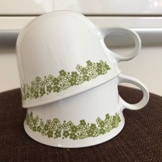 コレール(CORELLE)のオールドコレール クレイジーデイジー コーヒーカップ(グラス/カップ)