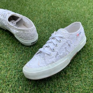 スペルガ(SUPERGA)の美品37 SPUERGA スペルガ 2750 MACRAMEW マクラメB770(スニーカー)