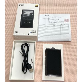 【ほぼ未使用】FiiO FIO-M9 ハイレゾプレーヤー ブラック(ポータブルプレーヤー)