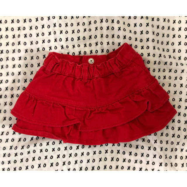 babyGAP(ベビーギャップ)の90cm フリルスカート キッズ/ベビー/マタニティのキッズ服女の子用(90cm~)(スカート)の商品写真