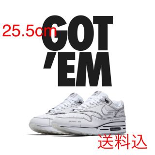 ナイキ(NIKE)のNIKE AIR MAX 1 SKETCH TO SHELF 白(スニーカー)