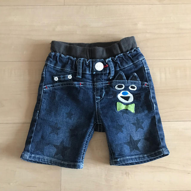 Bit'z(ビッツ)のビッツ☆デニムハーフパンツ 90 キッズ/ベビー/マタニティのキッズ服男の子用(90cm~)(パンツ/スパッツ)の商品写真