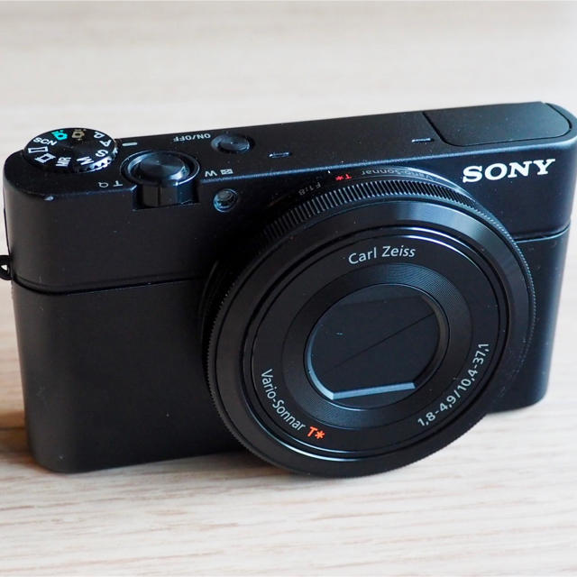 SONY RX100 （東芝FlashAir 16GB付）※2年弱保証残 最も完璧な 49.0