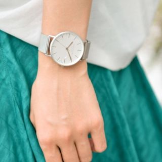 ダニエルウェリントン(Daniel Wellington)のシルバー ウォッチ ベイフロー (腕時計)