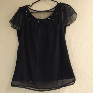 アプワイザーリッシェ(Apuweiser-riche)のアプワイザーリッシェ シフォントップス(Tシャツ(半袖/袖なし))