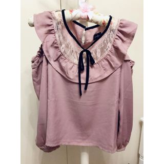 エブリン(evelyn)の美品＊evelyn トップス(シャツ/ブラウス(長袖/七分))