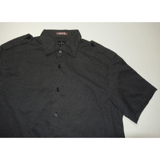 Paul Smith(ポールスミス)の新品同様　ポールスミス 半袖シャツ メンズ美品 黒×白　 メンズのトップス(シャツ)の商品写真