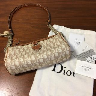 ディオール(Dior)のディオール ショルダーバッグ ポシェット ロマンティック ベージュ系(ショルダーバッグ)