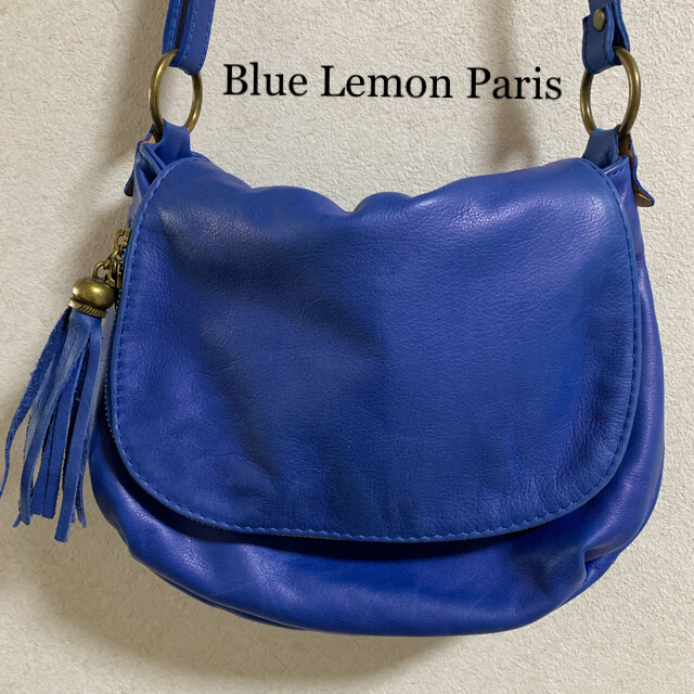 Blue Lemon Paris ショルダーバッグ ロイヤルブルー