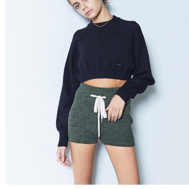 juemi / Heather Knit Shorts ニットショートパンツ