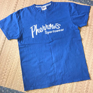フェローズ(PHERROW'S)のPHERROW'S  フェローズ ロゴTシャツ PT1  ブルー(Tシャツ/カットソー(半袖/袖なし))