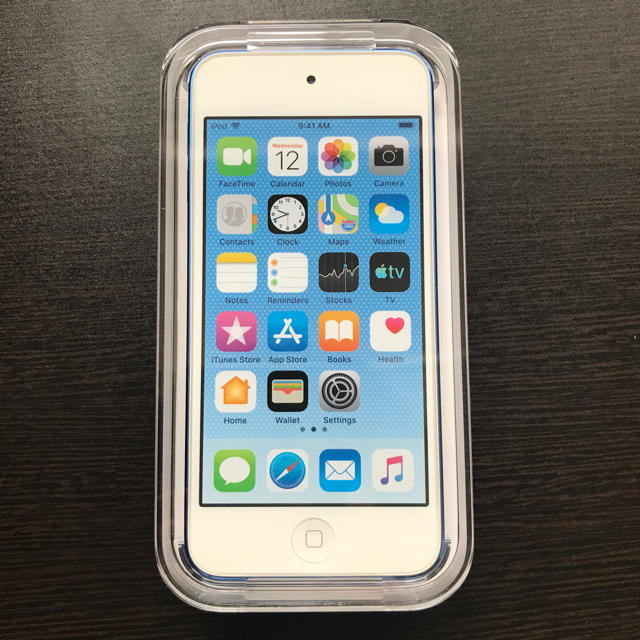 Apple(アップル)のiPod touch 128GB ブルー 第7世代 スマホ/家電/カメラのオーディオ機器(ポータブルプレーヤー)の商品写真