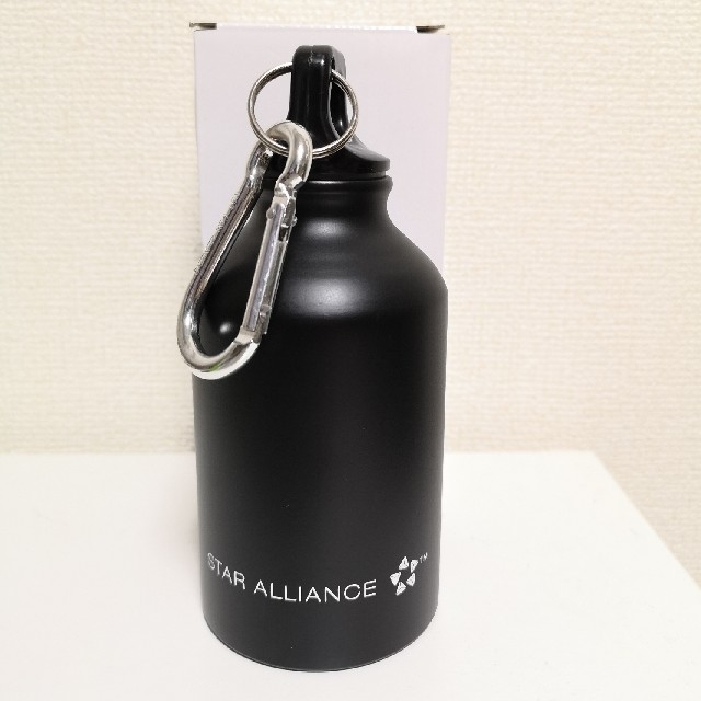 航空会社グッズ　STAR ALLIANCE アルミボトル　300ml インテリア/住まい/日用品のキッチン/食器(タンブラー)の商品写真