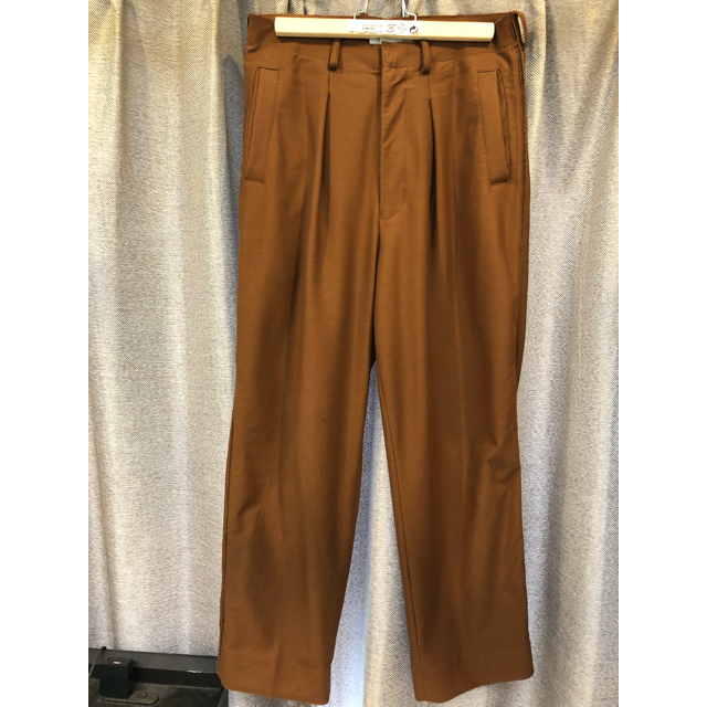 YOKE 19SS 1TUCK WIDE TROUSERS