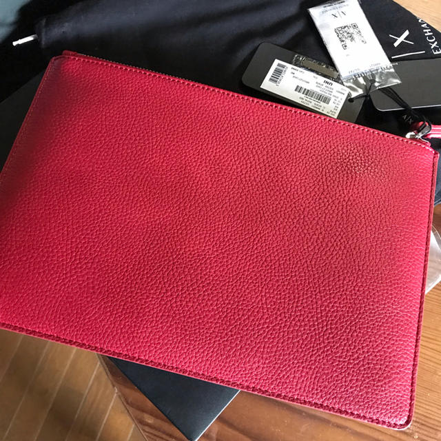 ARMANI EXCHANGE(アルマーニエクスチェンジ)の予約済❣️ 新品☆ARMANI EXCHANGE クラッチバック☆ビビットピンク レディースのバッグ(トートバッグ)の商品写真