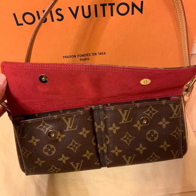 LOUIS VUITTON ヴィバシテMM モノグラム ショルダーバッグ 3