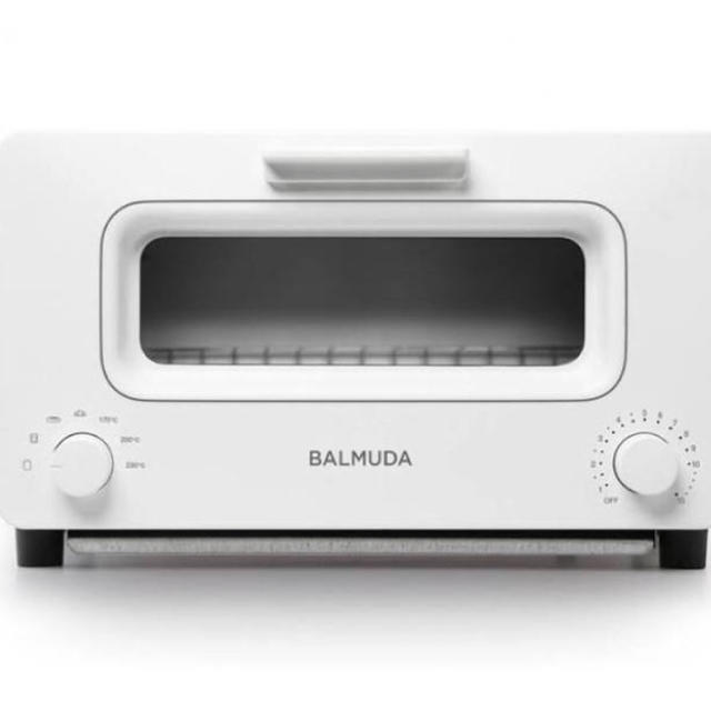 【新品】BALMUDA☆スチームトースター☆ホワイト調理機器