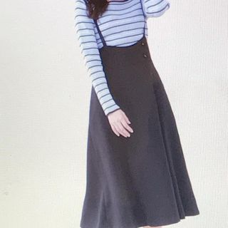 ジルバイジルスチュアート(JILL by JILLSTUART)のジルバイジルスチュアート  新品 セット スカート ワンピース 黒 M(ひざ丈ワンピース)