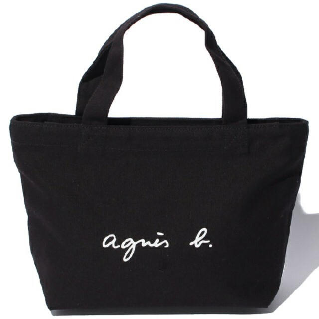 agnes b.(アニエスベー)のアニエスベー agnes b.ミニトートバック新品 黒 レディースのバッグ(トートバッグ)の商品写真