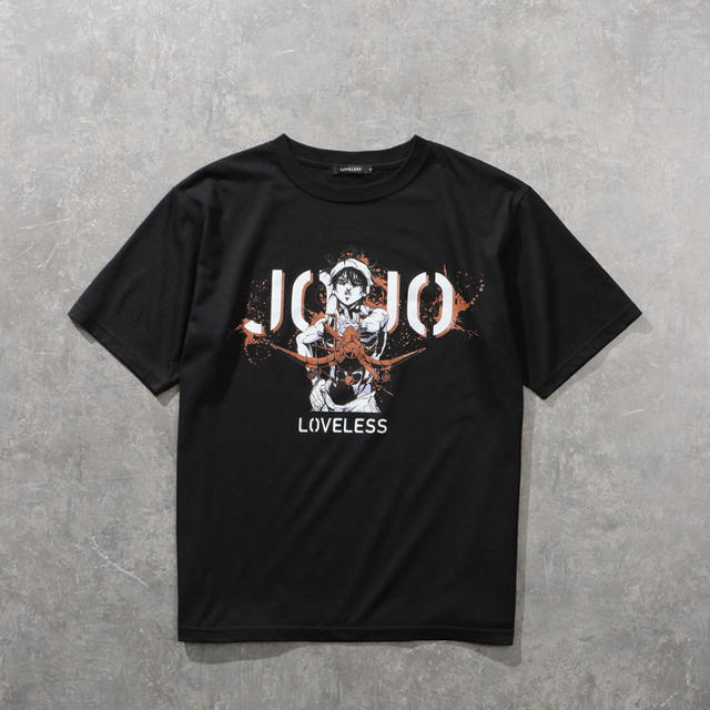 LOVELESS ジョジョの奇妙な冒険 黄金の風 コラボ Tシャツ ナランチャ