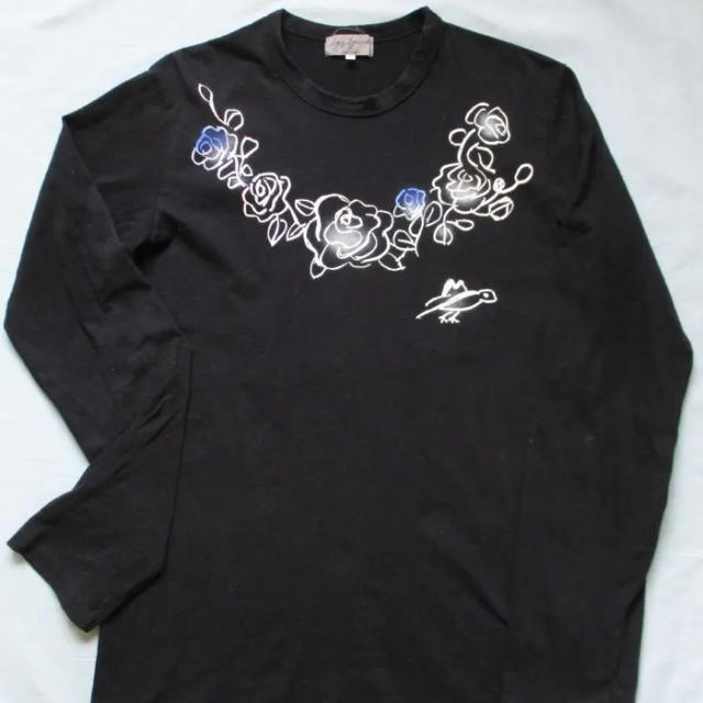 Yohji Yamamoto(ヨウジヤマモト)のヨウジヤマモト  デッサンカラスカットソー メンズのトップス(Tシャツ/カットソー(七分/長袖))の商品写真