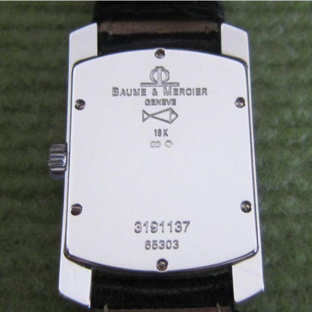 BAUME&MERCIER(ボームエメルシエ)のボーム＆メルシエ  スモールセコンド  パワーリザーブ  WGケース  腕時計 メンズの時計(腕時計(アナログ))の商品写真